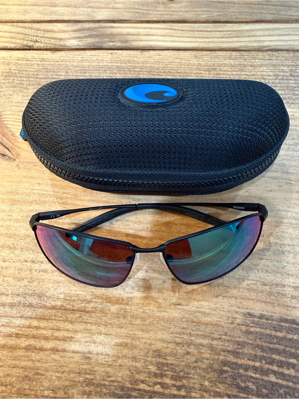 Costa Del Mar âTurretâ Sunglasses With Blue-Green Mirrored Lenses